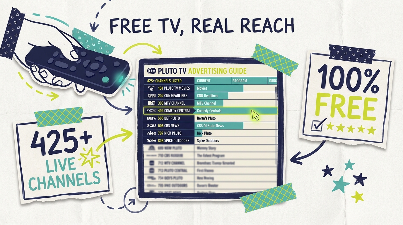 Pluto TV Advertising Guide (2026)