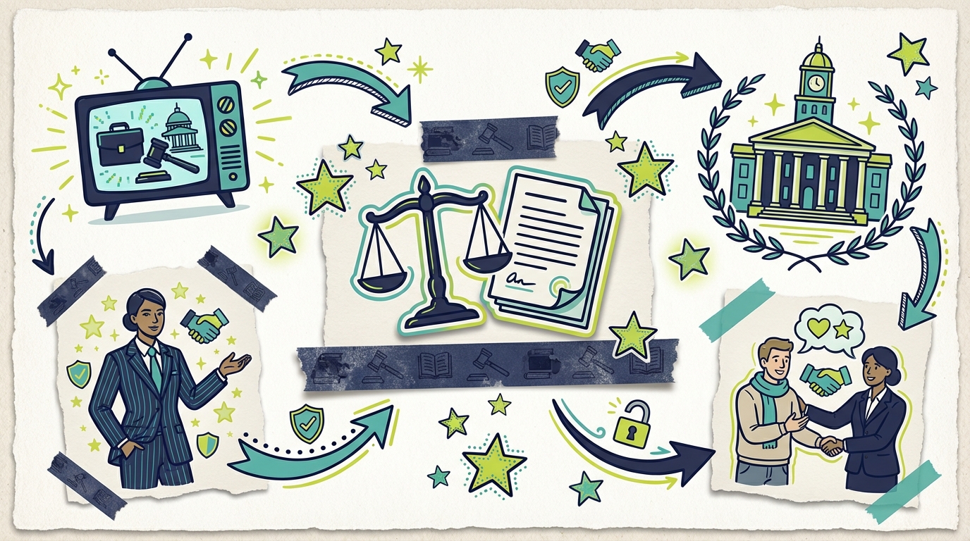 TV Advertising for Law Firms - Law Firm Tv Concept