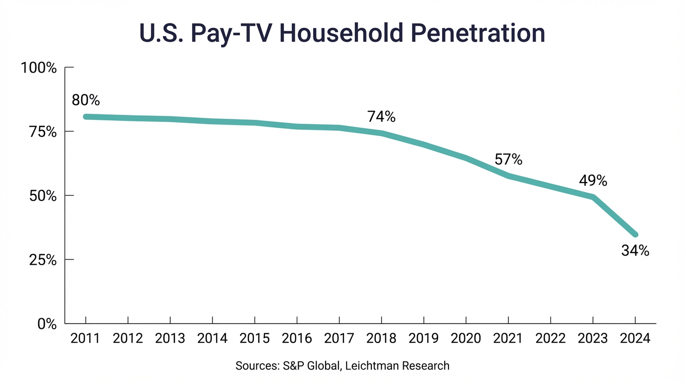 Chart Pay Tv Decline