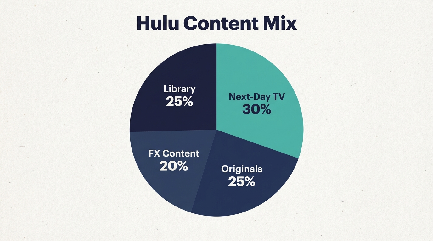 How many people have Hulu? (Q3 2025) - Content Breakdown