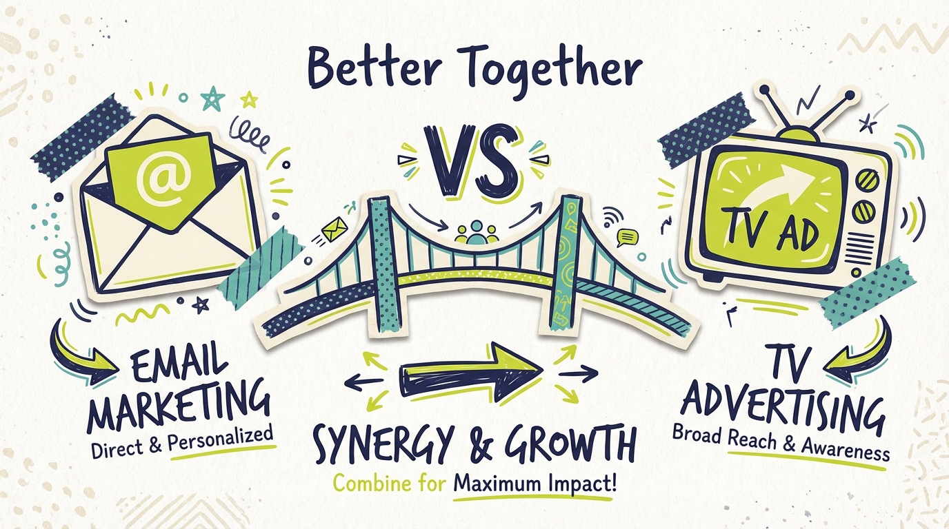 Email Marketing vs. TV Advertising: When to Use Each (2026)