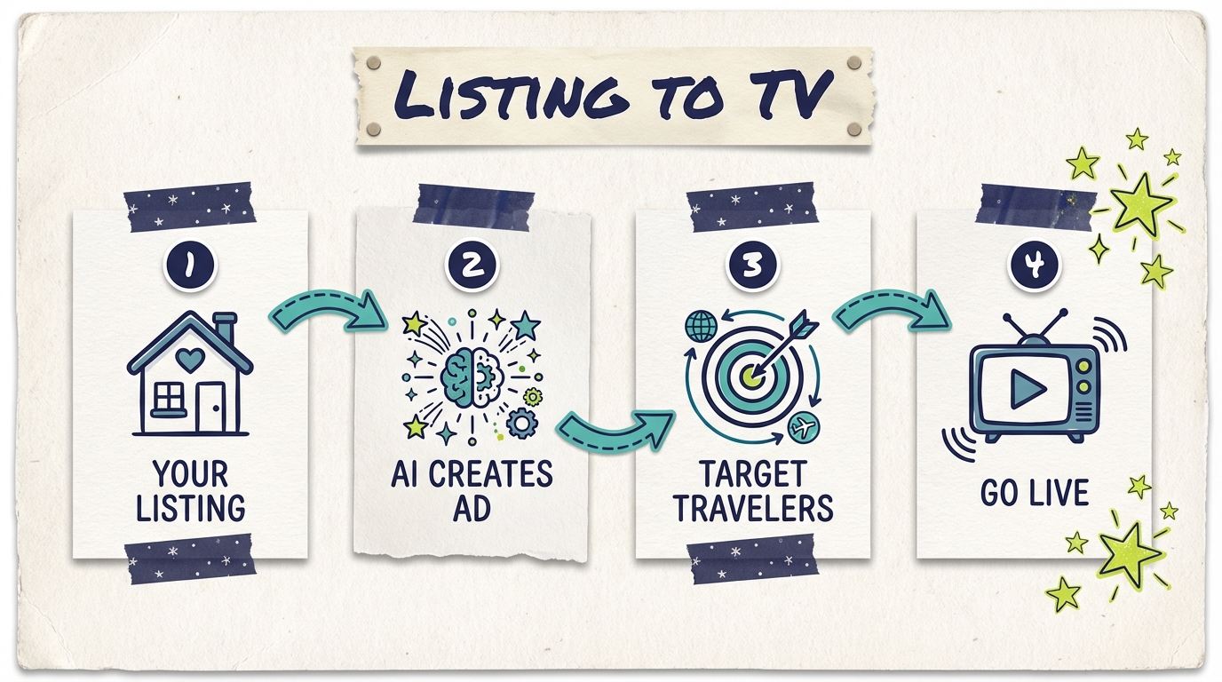 TV Advertising for Vacation Rentals - Vacation Rental Process