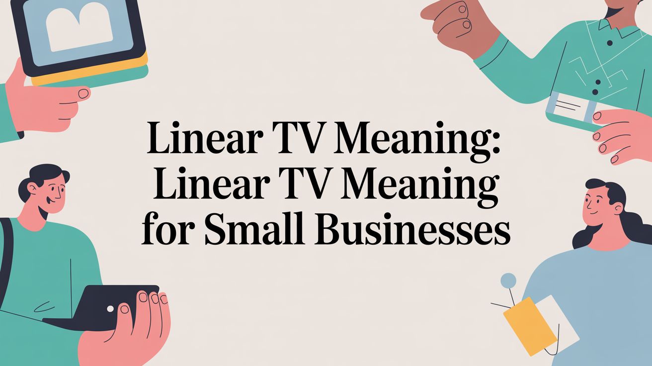 Linear TV Meaning: A Guide for Small Businesses