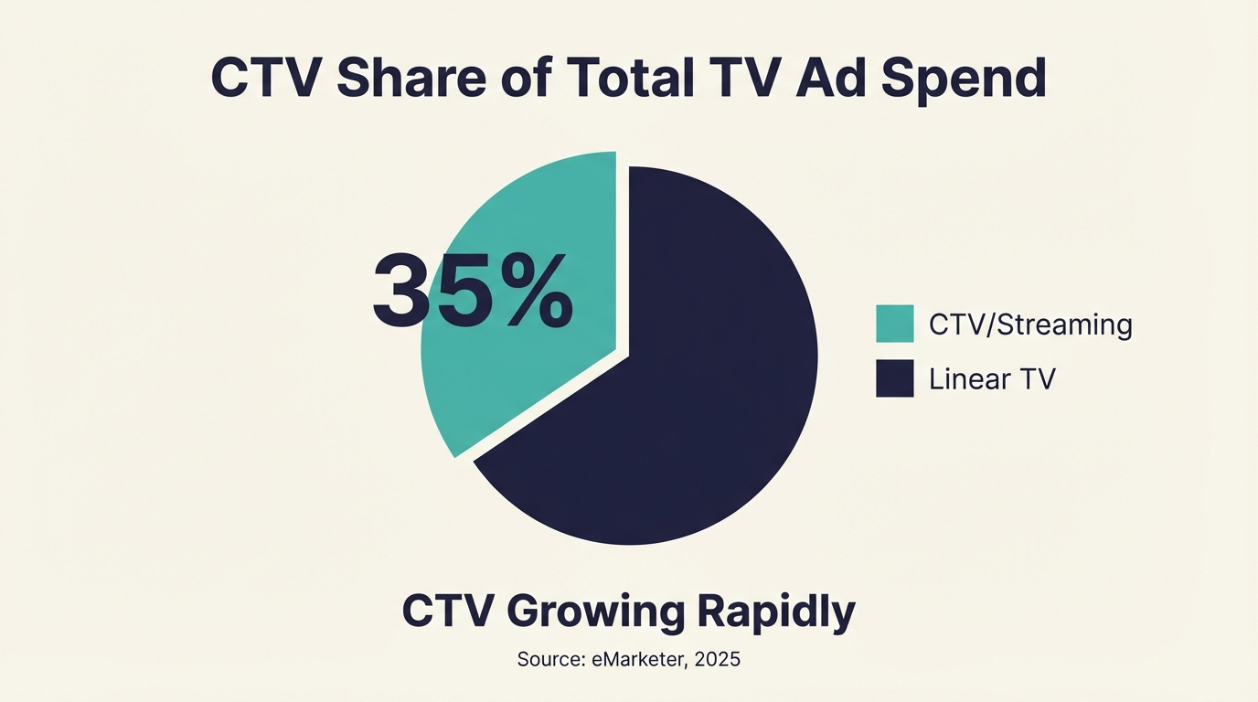 CTV Advertising Market Size - Age Demographics