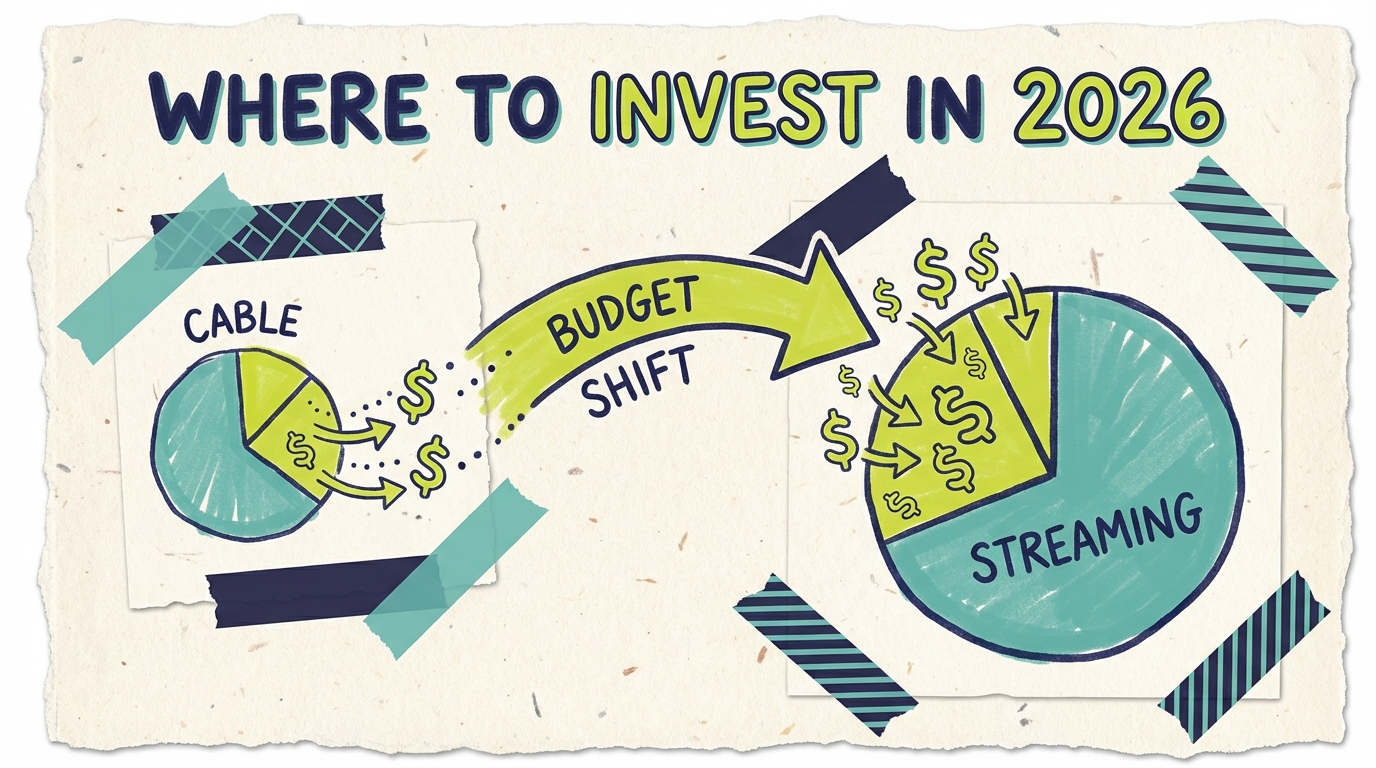 Cable vs Streaming Viewing Share Q4 2025 - Budget Allocation