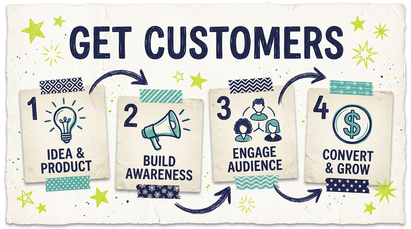 Startup Advertising Ideas: Getting Your First Customers