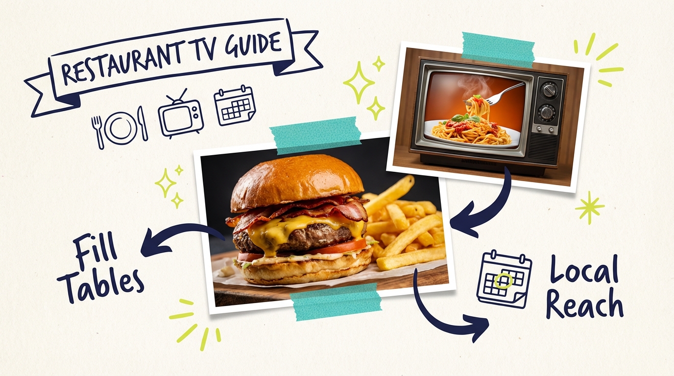 TV Advertising for Restaurants: The Complete Marketing Playbook