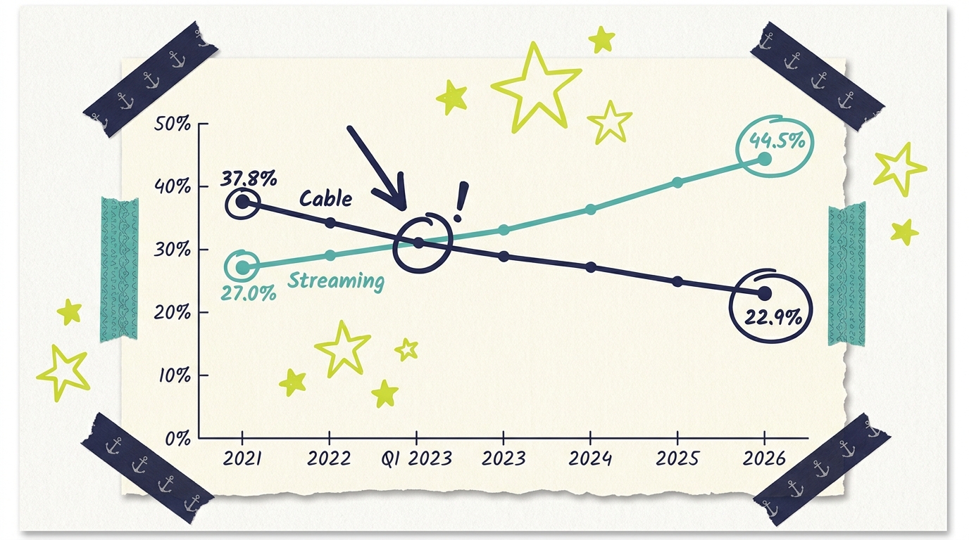 Cable vs Streaming Viewing Share Q1 2026 - Body1