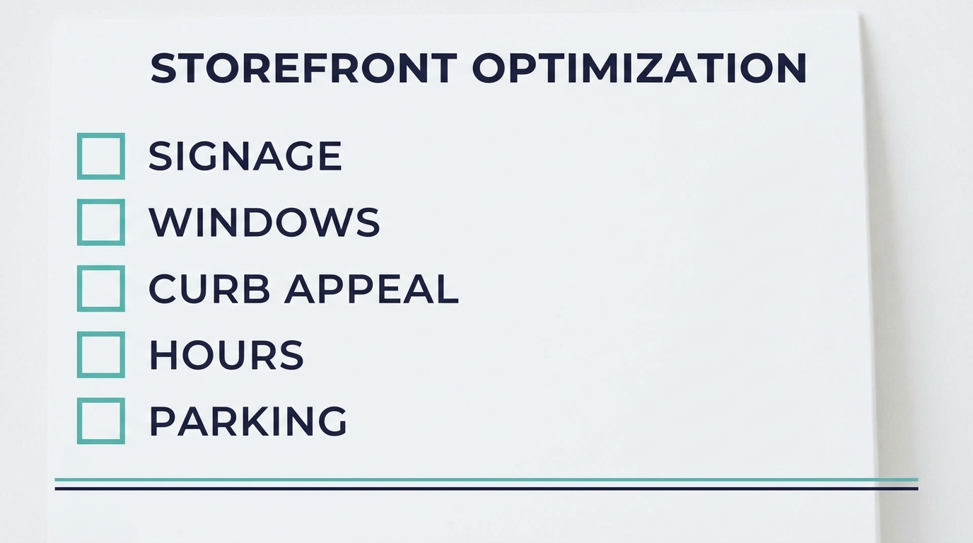 How to Increase Foot Traffic to Your Store - Checklist Storefront