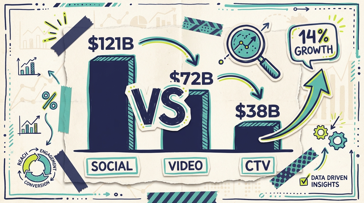 CTV vs Social Video: Market Size Comparison 2026