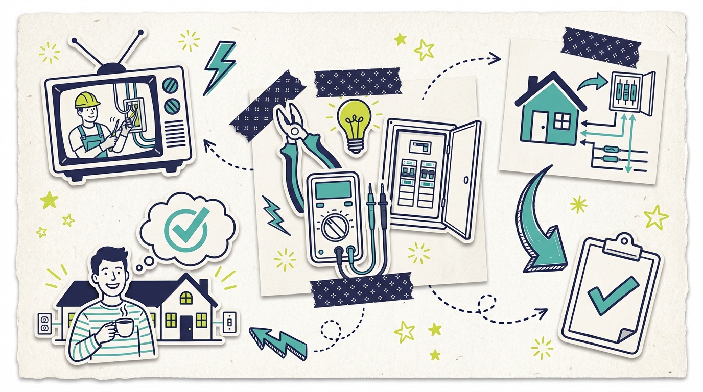 TV Advertising for Electricians - Electrician Tv Concept