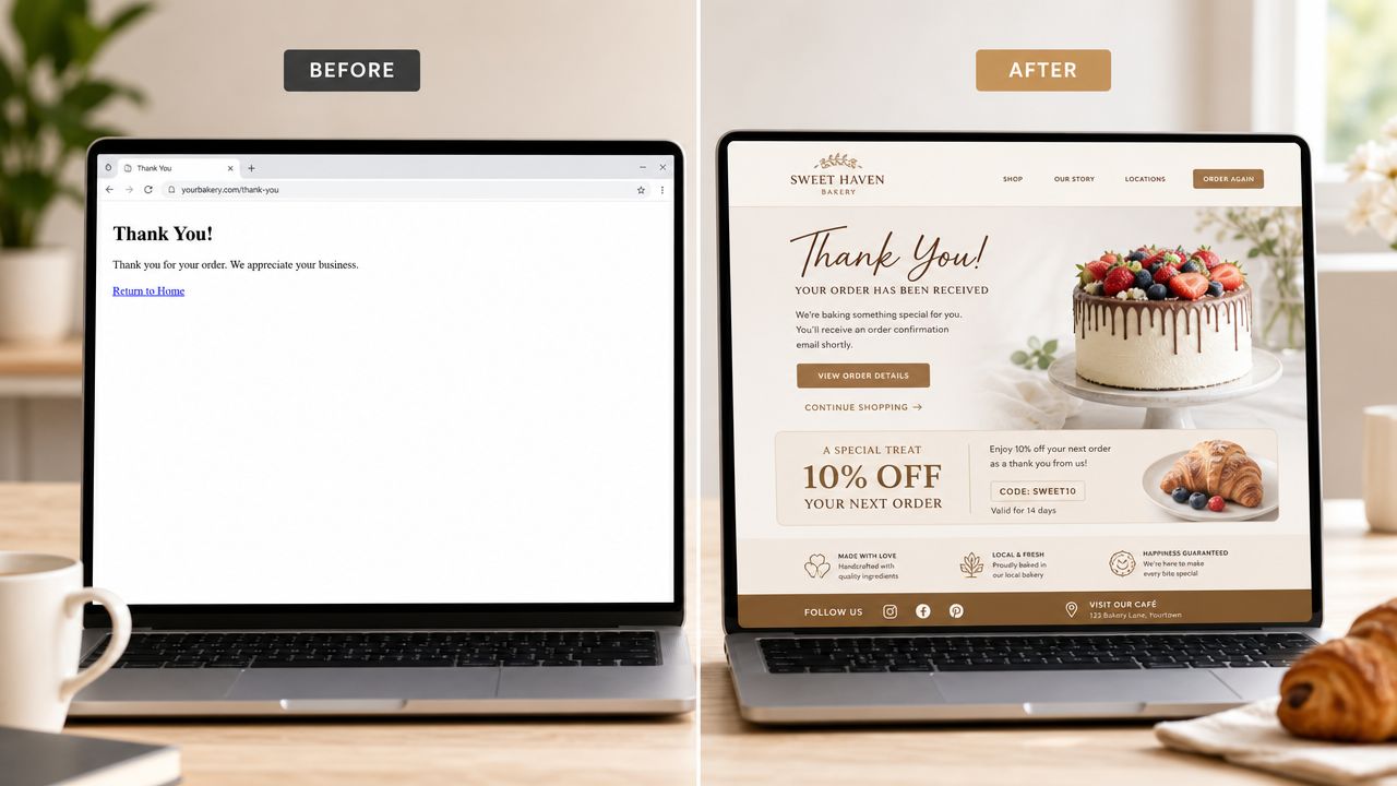 Thank You Pages: Turning a Confirmation Into a Marketing Opportunity