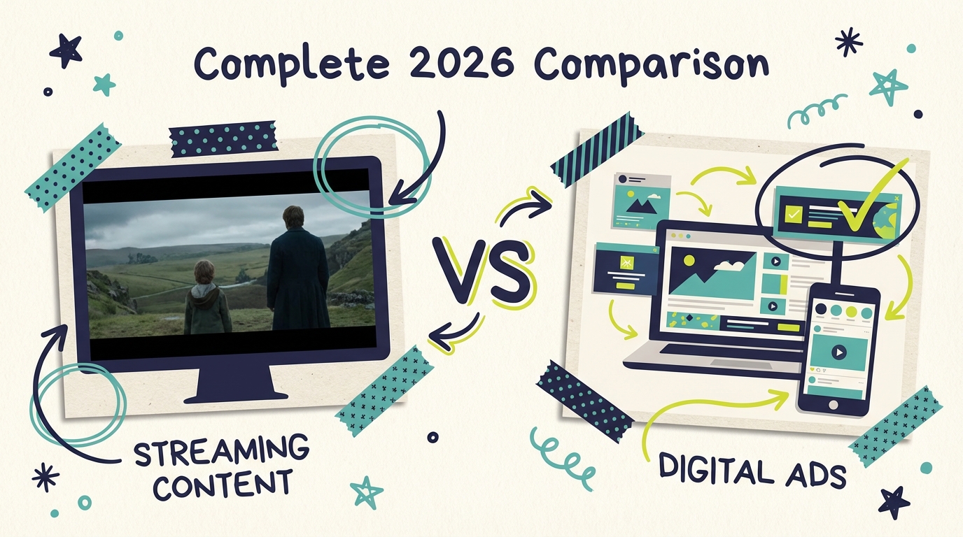 TV vs. Digital Advertising for Small Business (2026)