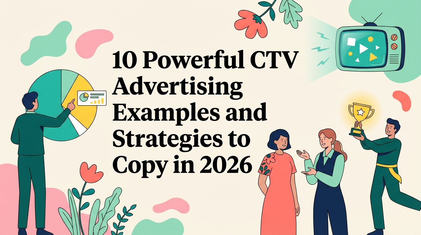 10 Powerful CTV Advertising Examples and Strategies to Copy in 2026