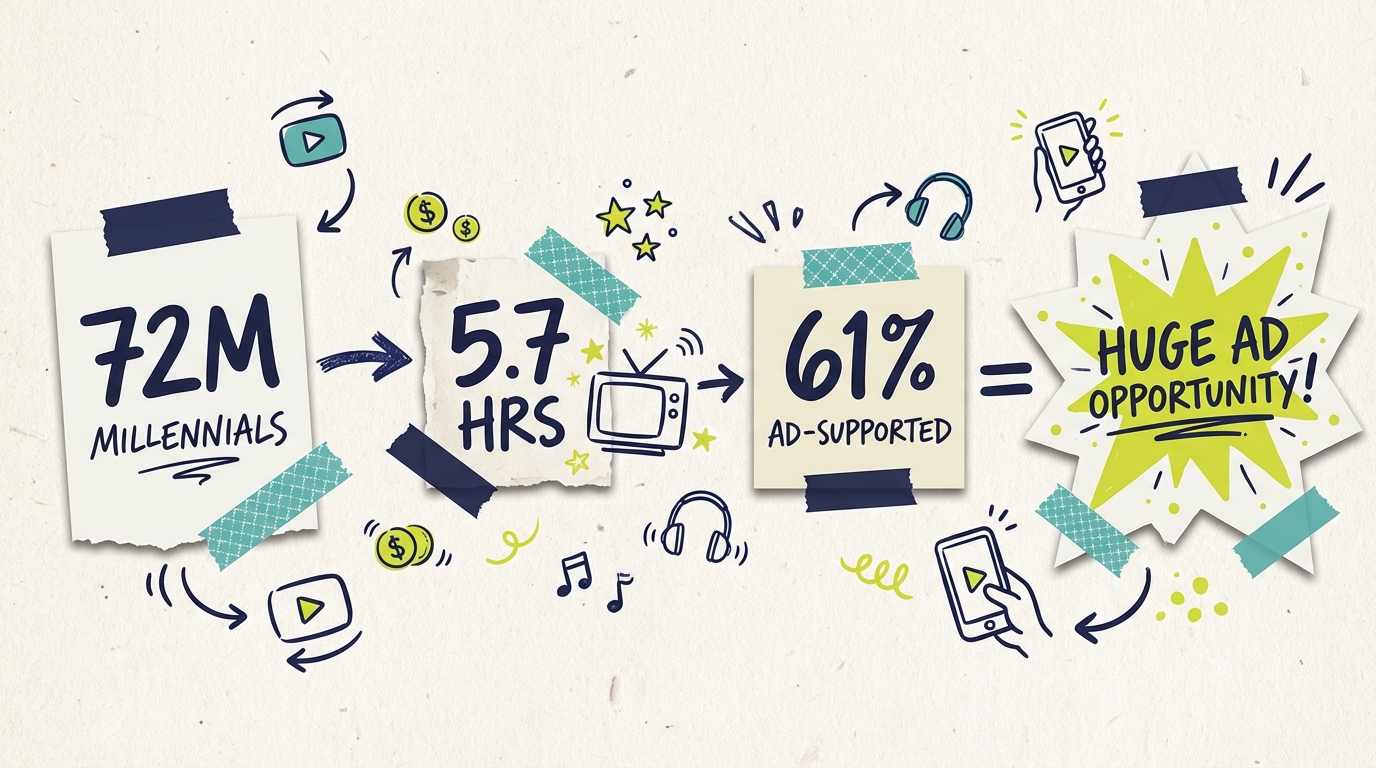 Millennial TV Viewing Habits - Millennial Ad Opportunity