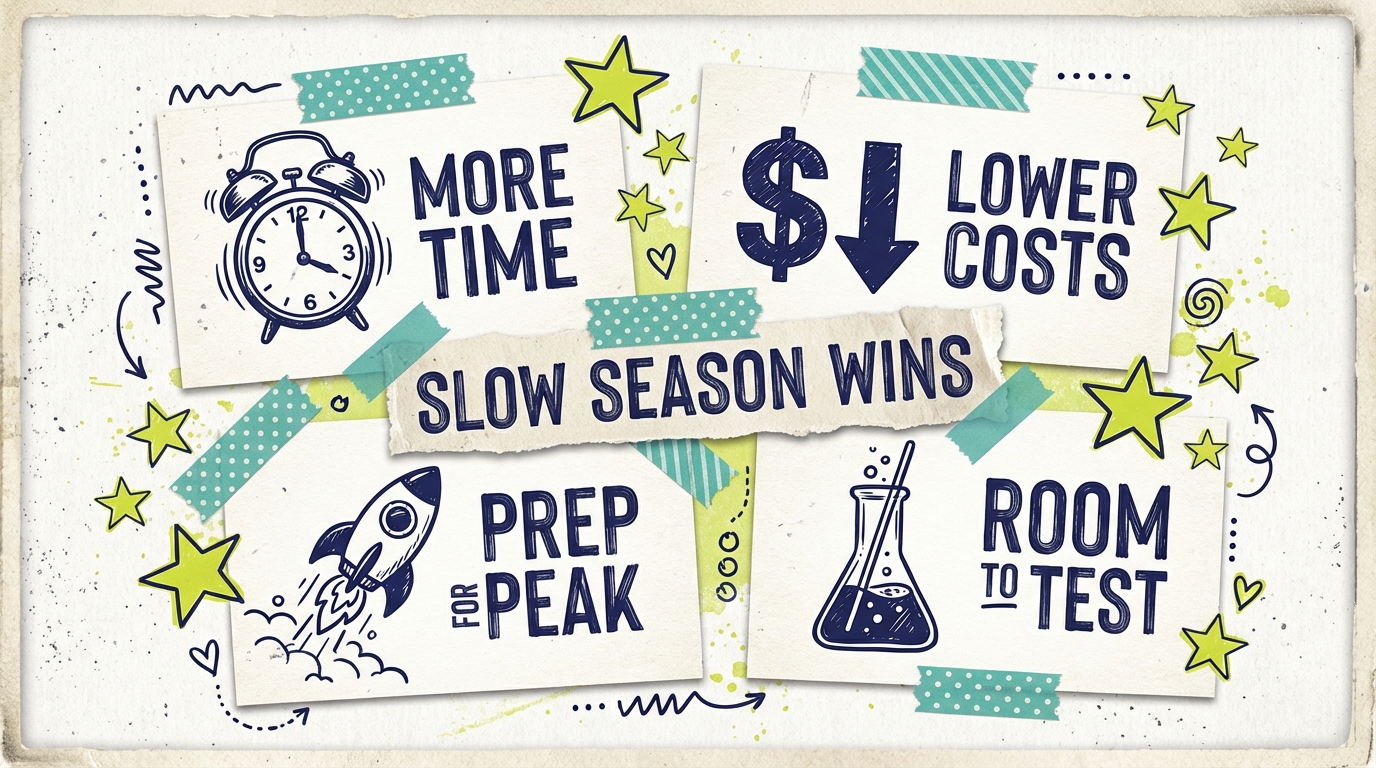 Slow Season Advantages