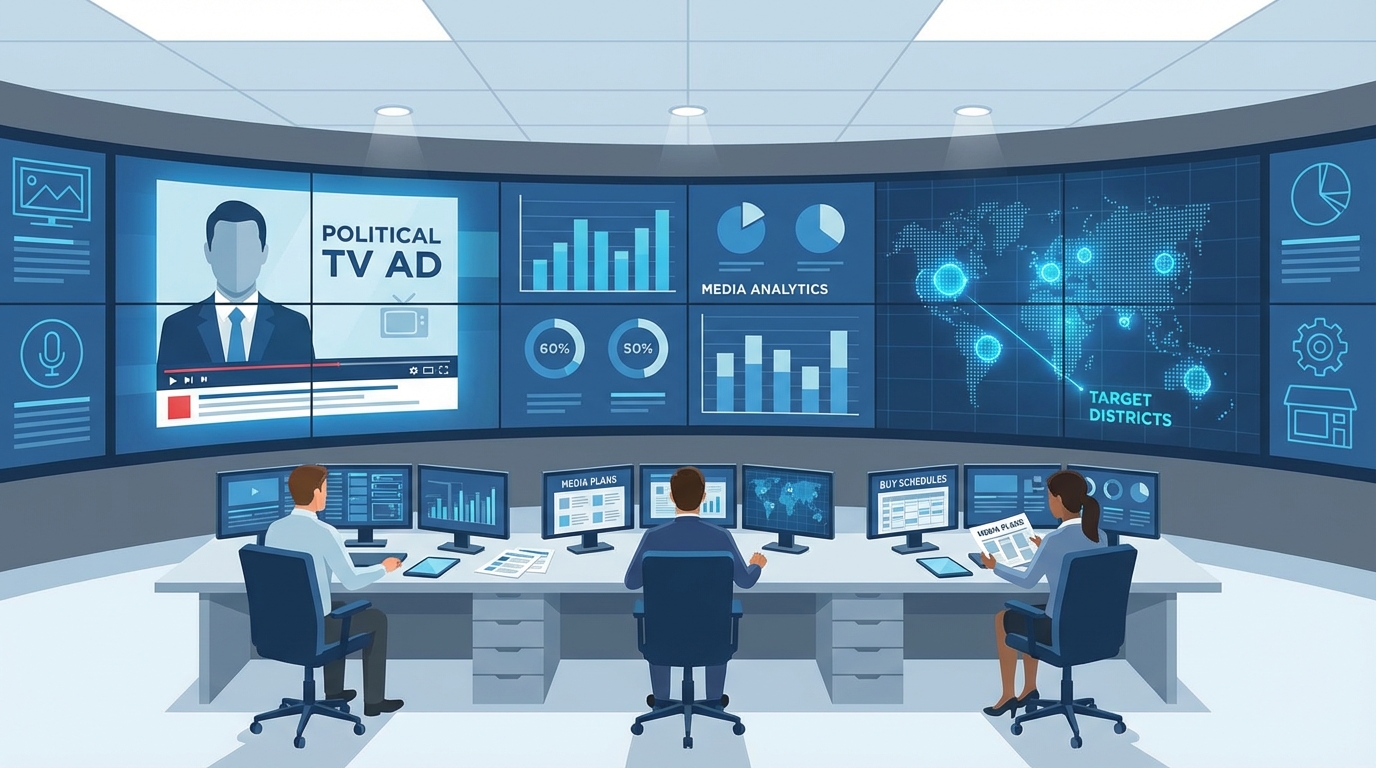 Political Media Buying 101: How to Buy TV Time for Campaigns