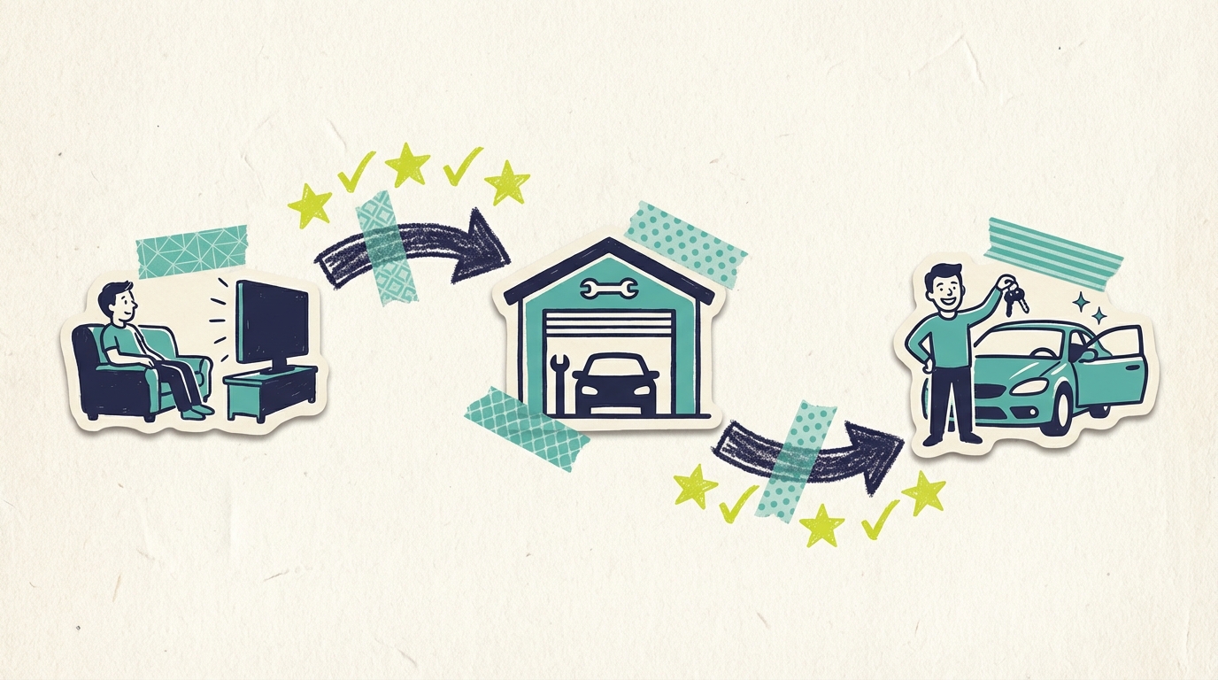 TV Advertising for Automotive - Customer Journey