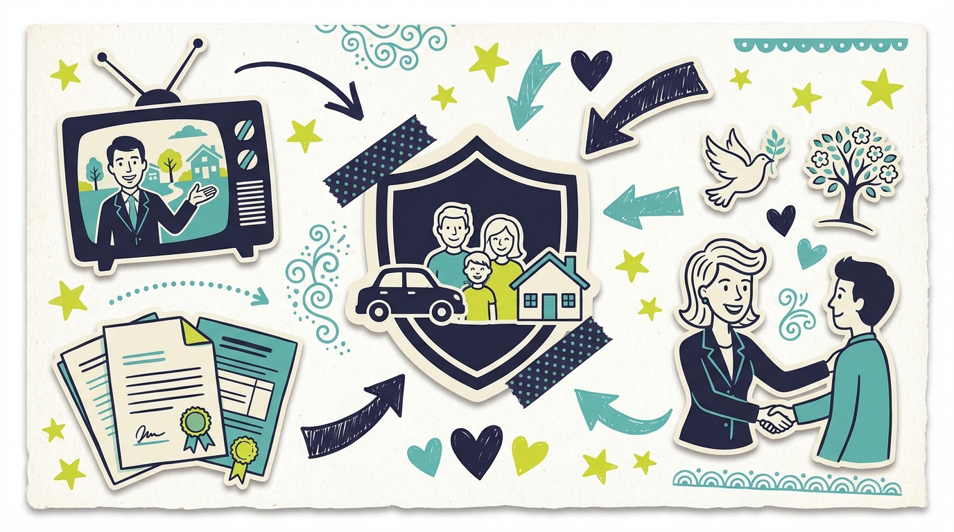 TV Advertising for Insurance Agents - Insurance Tv Concept