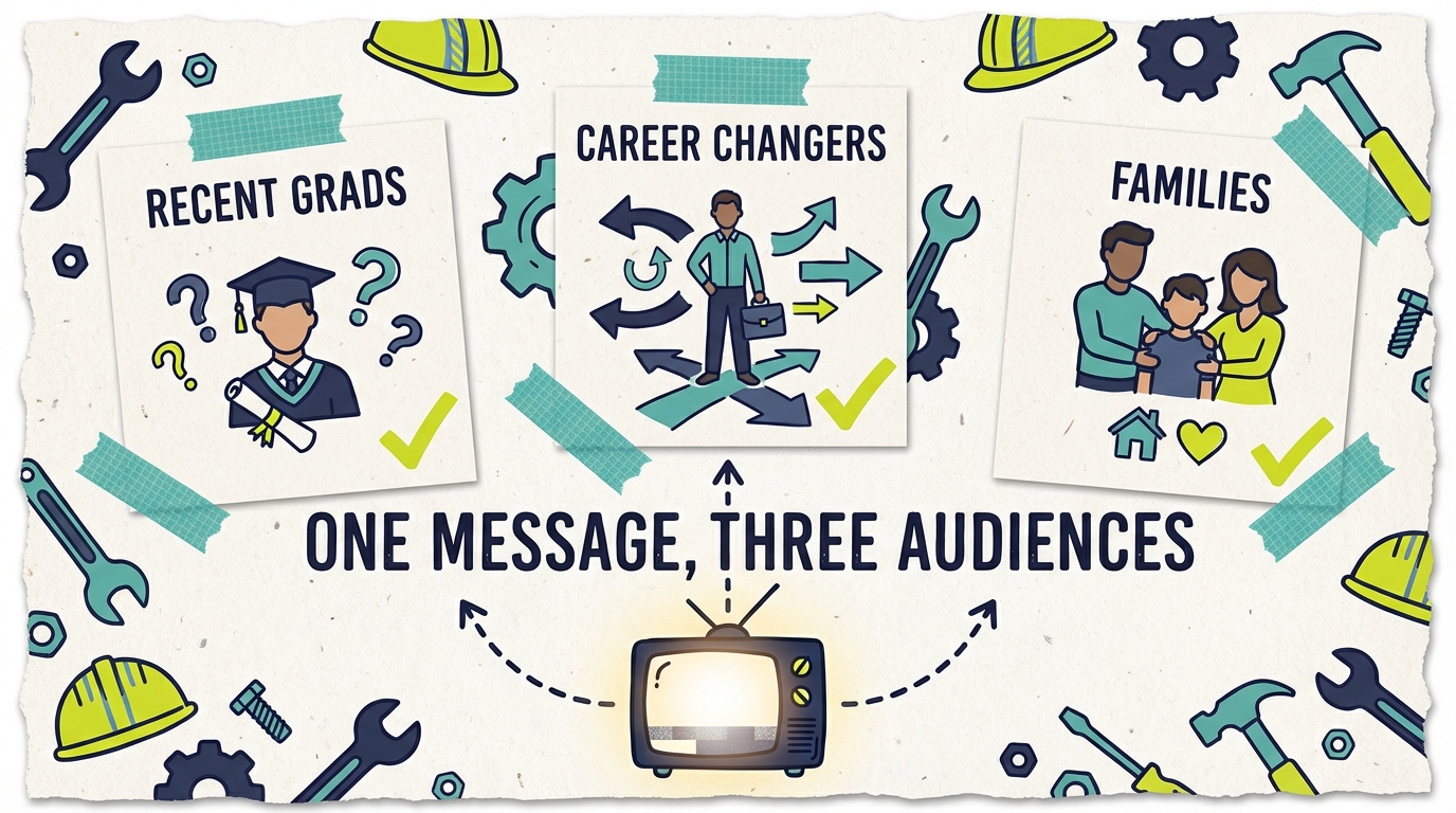 TV Advertising for Trade Schools - Audience Segments