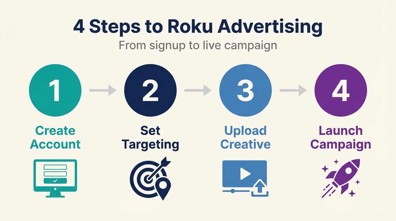 Roku Advertising Guide - Launch Steps