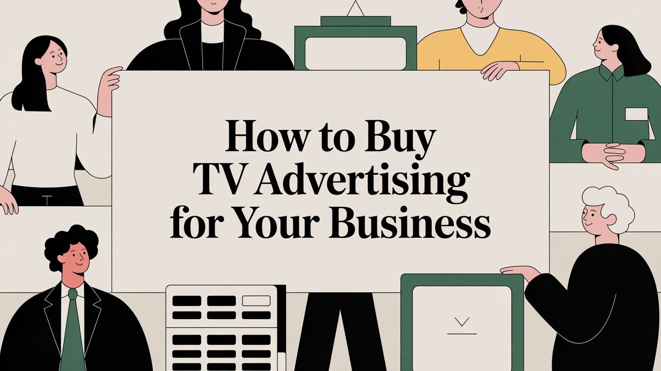 How to Buy TV Advertising for Your Business