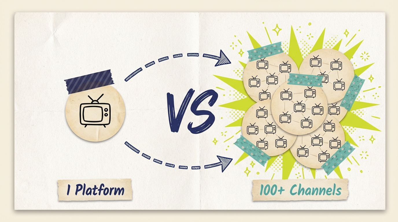 Self-Serve CTV Advertising Platforms Compared - Concept Reach Comparison