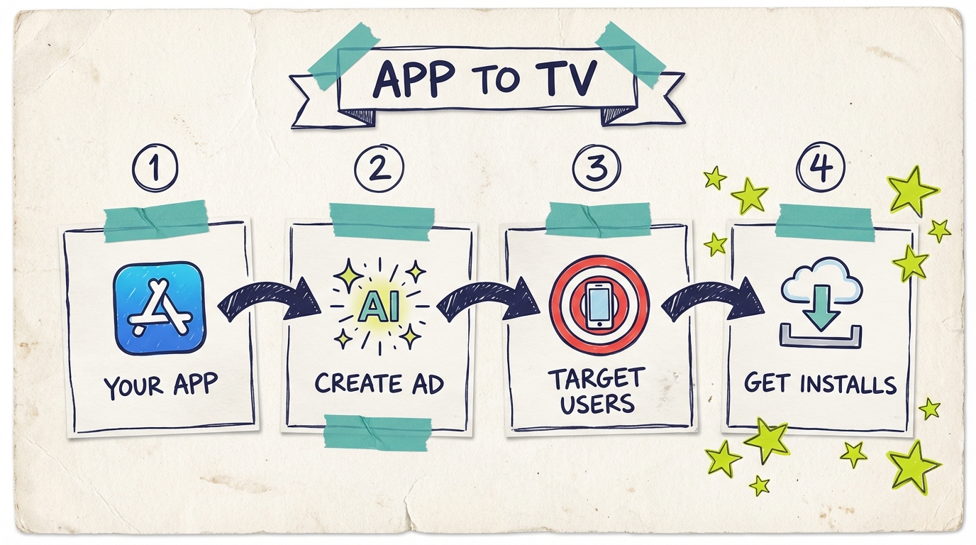 TV Advertising Mobile Apps - App Ctv Process