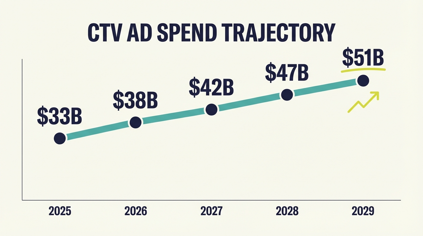 CTV Advertising Forecast 2026 Images - Ctv Spending Forecast