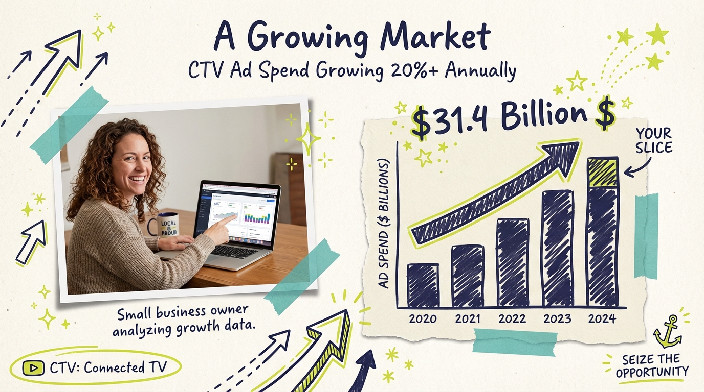 CTV Advertising Market Size - Business Opportunity