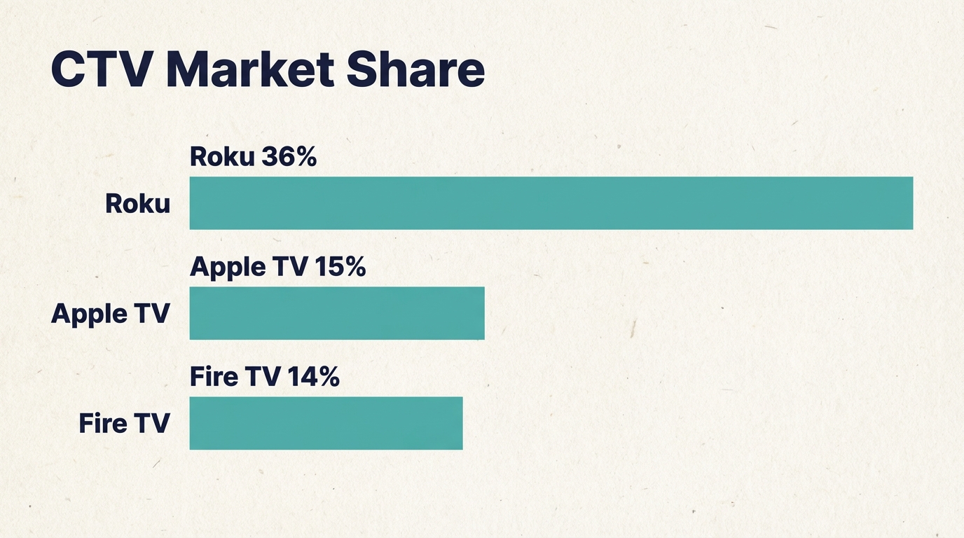 How many Americans have Amazon Fire TV? (Q3 2025) - Market Share