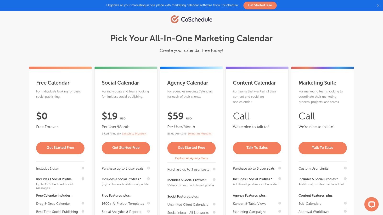 CoSchedule: Marketing Calendar