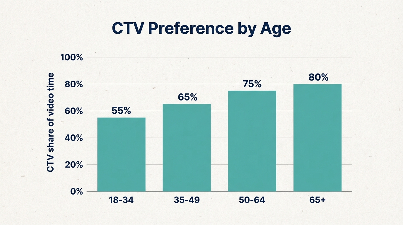 Do more people stream on mobile or TV? (Q3 2025) - Demographics Breakdown