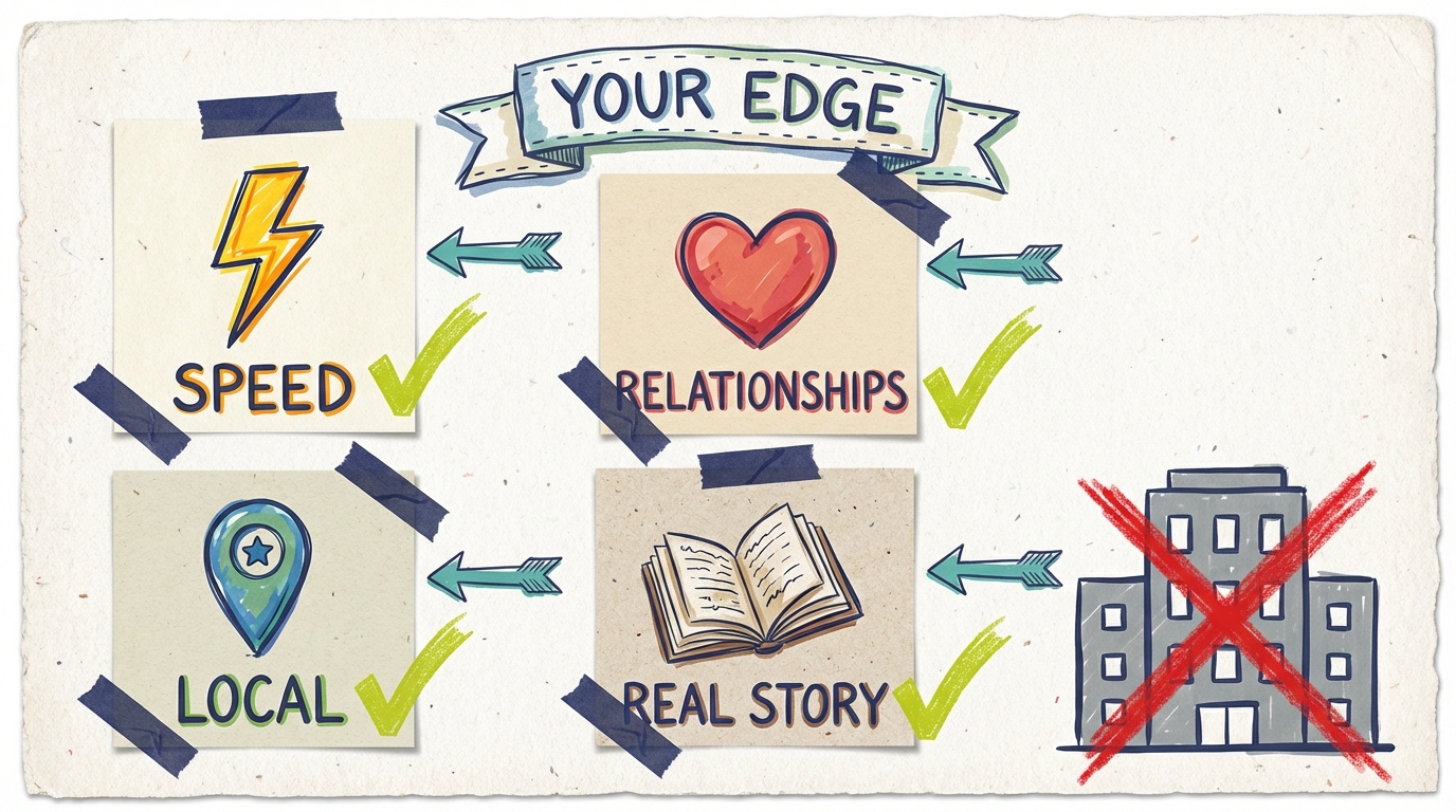 Small Business vs Big Brands - Small Business Advantages