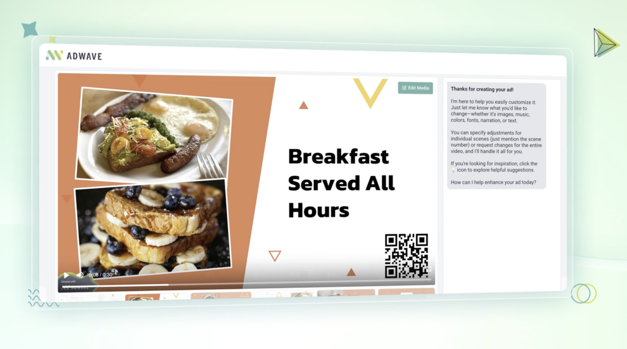 How to create and air a TV ad for your business using Adwave
