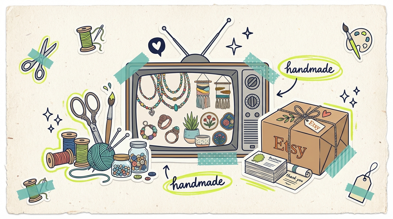 TV Advertising for Etsy Sellers: Growing Your Handmade Business