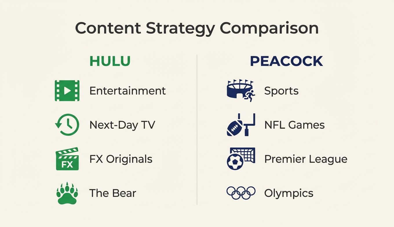 Hulu vs Peacock: Which Has More Viewers - Content Strategy
