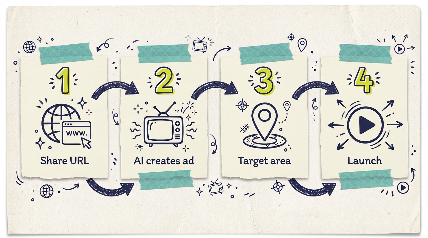 tv advertising med spas - Process