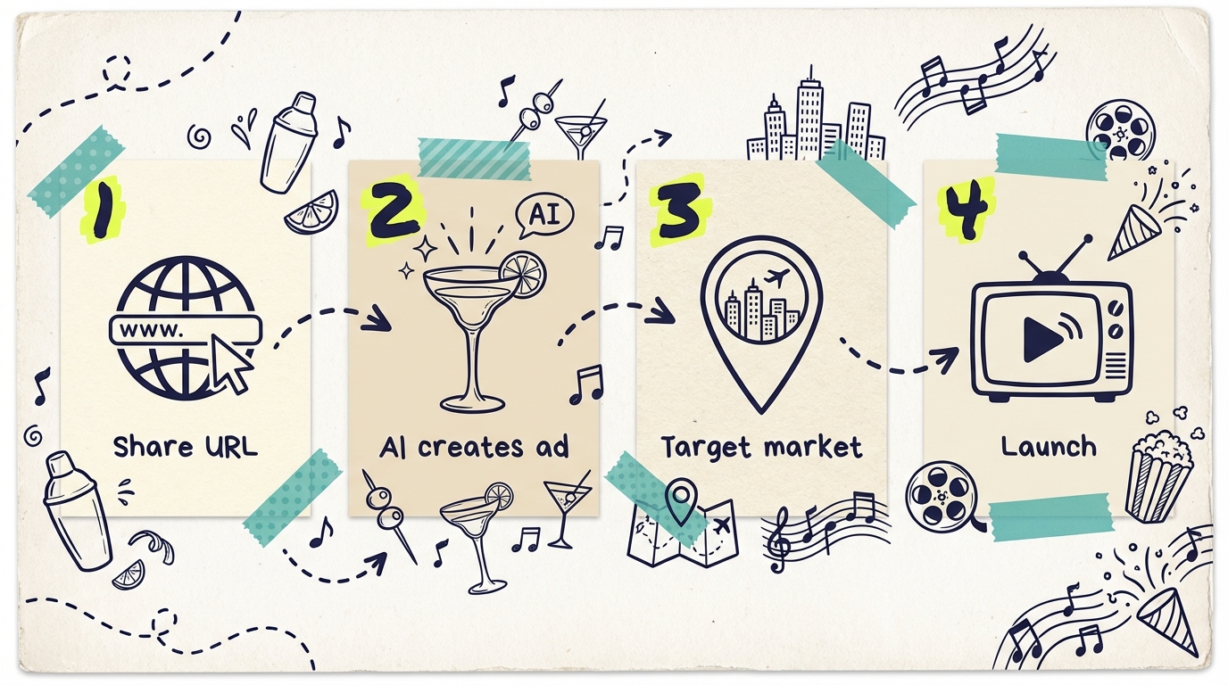 TV Advertising for Bars and Nightlife - Process