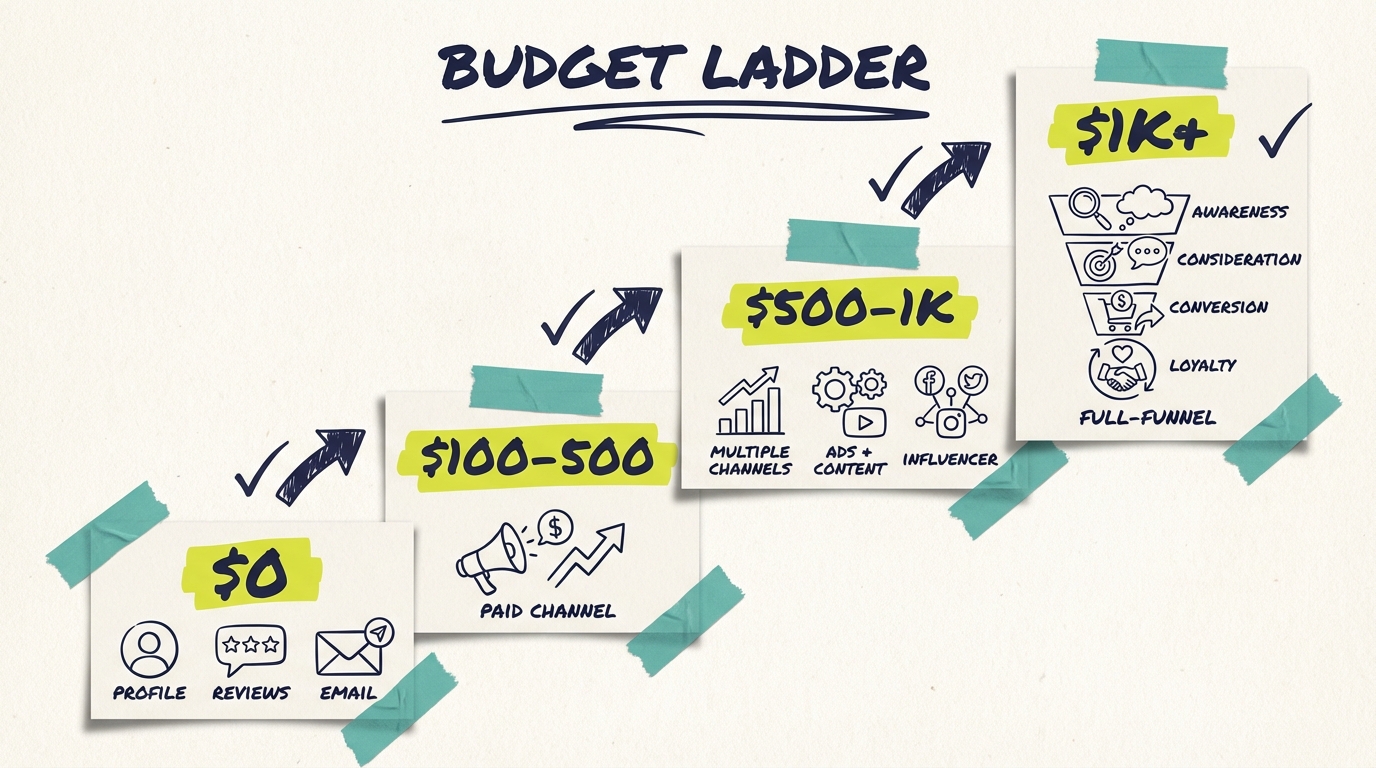 How to Market Your Small Business 2026 Guide - Budget