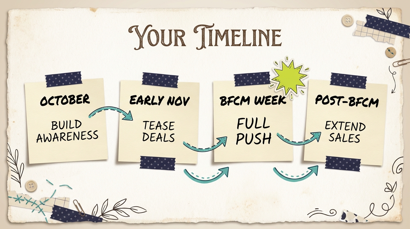 Black Friday TV Advertising Guide - Timeline