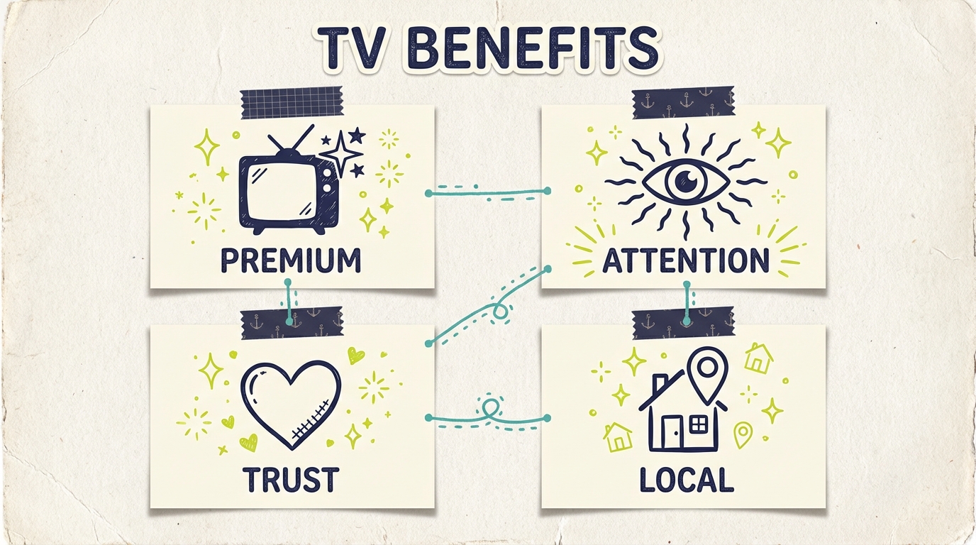 Google Ads vs Facebook Ads vs TV - Tv Benefits