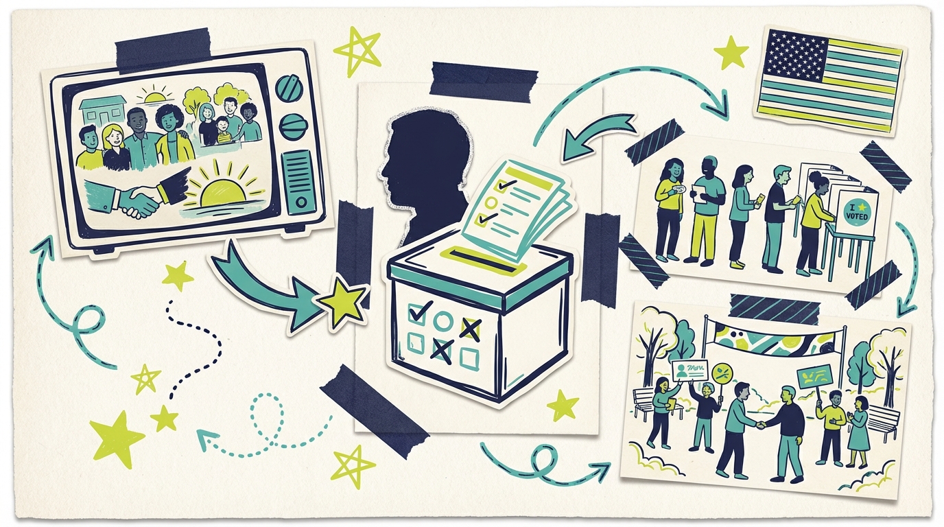 TV Advertising for Political Campaigns - Political Tv Concept