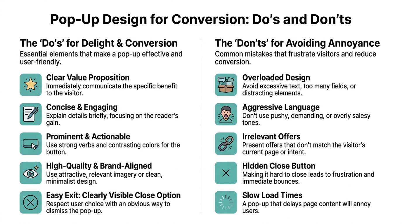 Email Pop-Ups That Convert Without Annoying Your Visitors