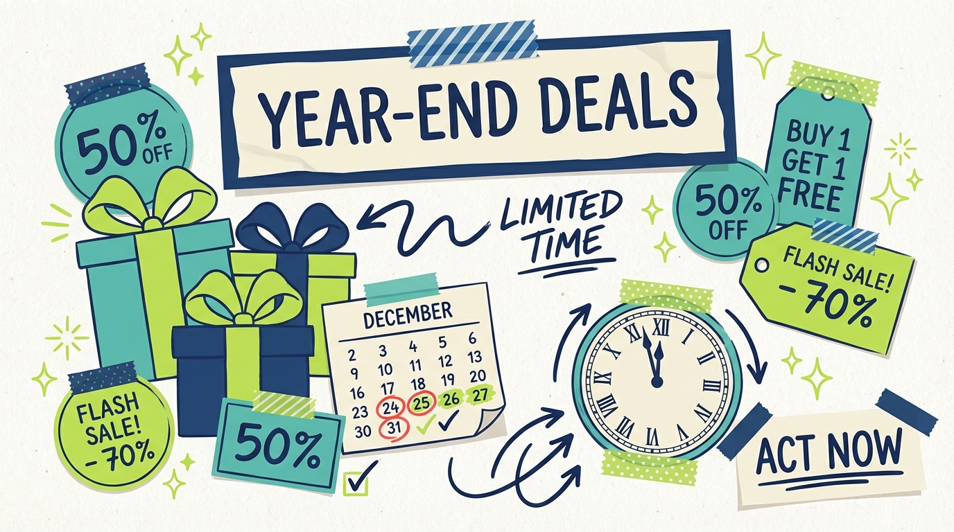 Year End Marketing Push - Promotions