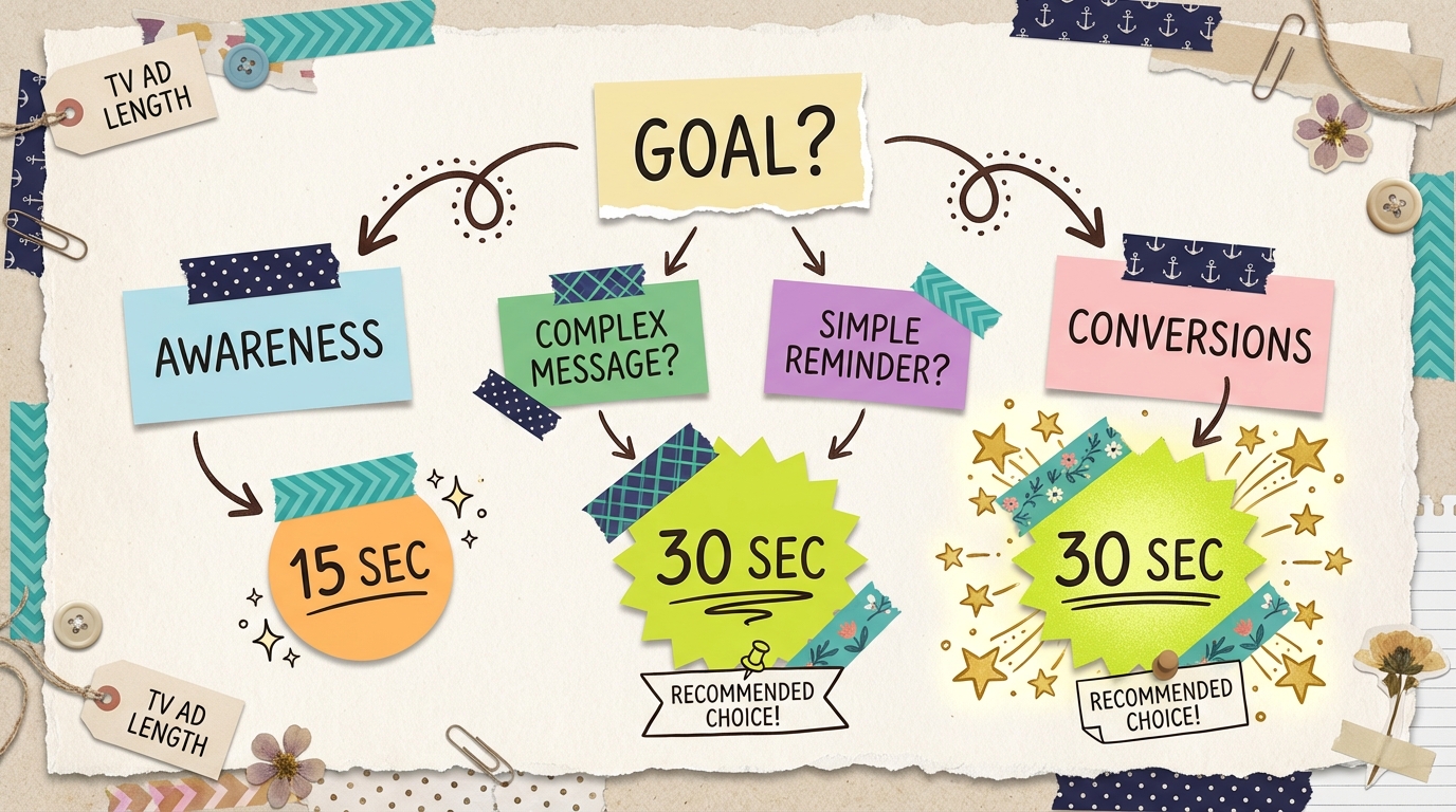 Optimal TV Commercial Length - Decision Framework