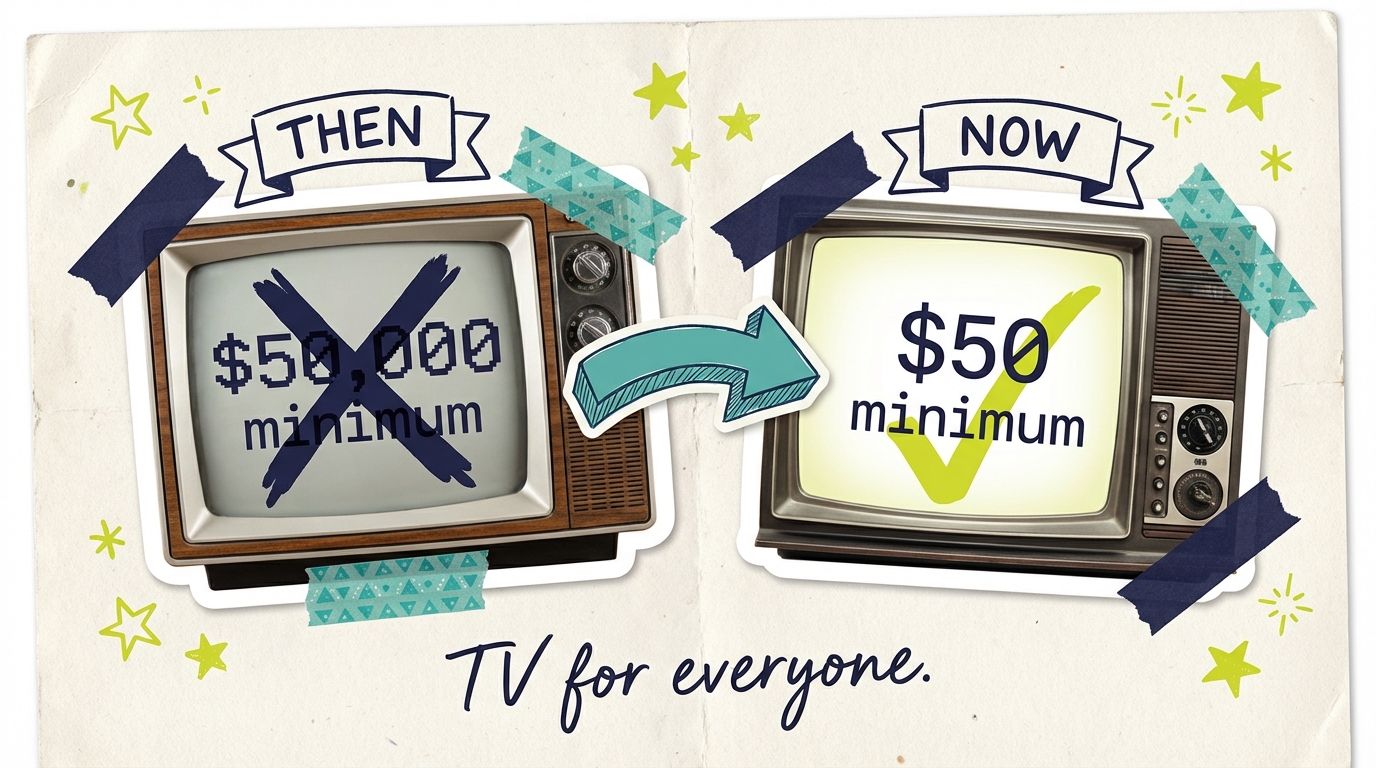 Streaming TV Ad Spend Q3 2025 - Concept Democratization