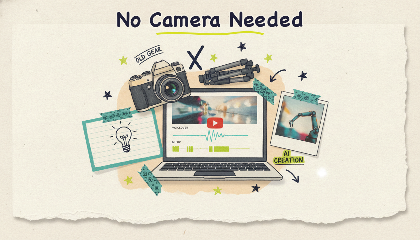 How to Make YouTube Videos Without Filming (2026)