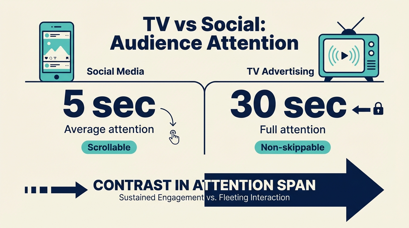 TV Advertising Influencers - Tv Vs Social