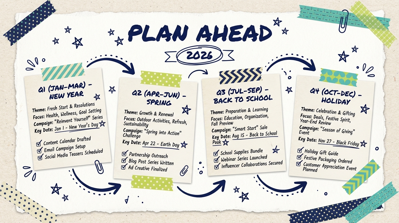 2026 Marketing Resolutions - Calendar